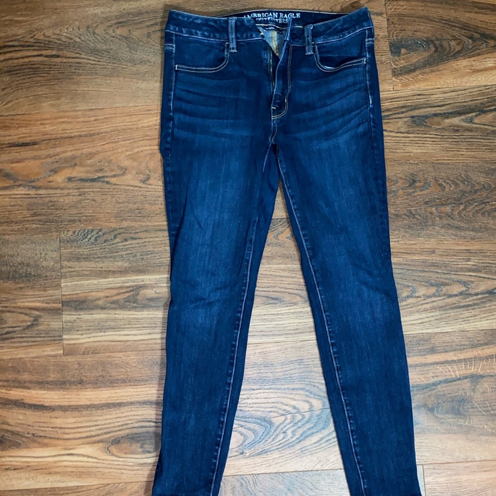 SOLD-High waist denim jeans